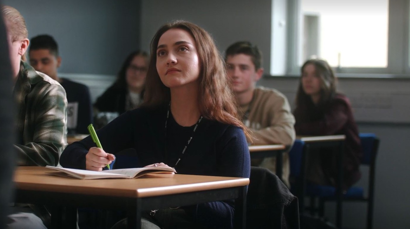 Snip from the College's new promotional film, 'Finding You'