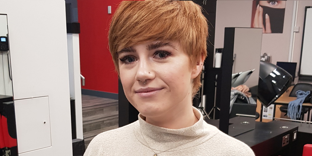 Photo of Stacie at The Salon NC.