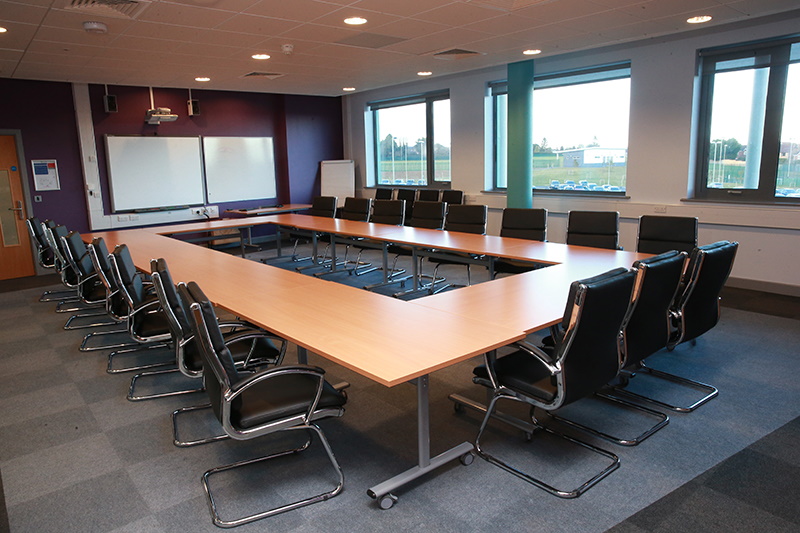 Image of the boardroom at Booth Lane.