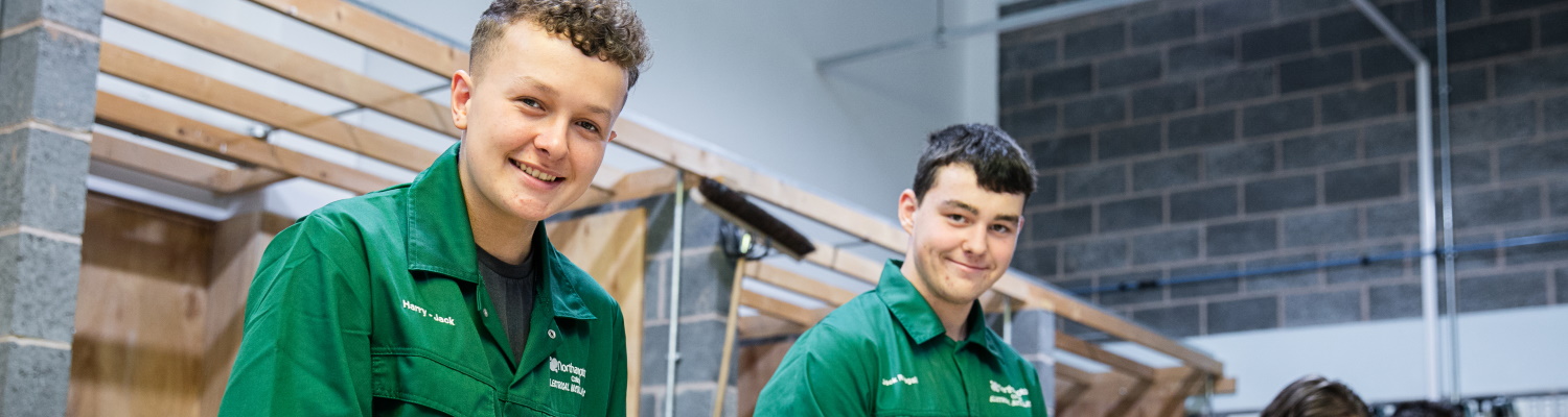 Students working in our electrotechnical testing centre.